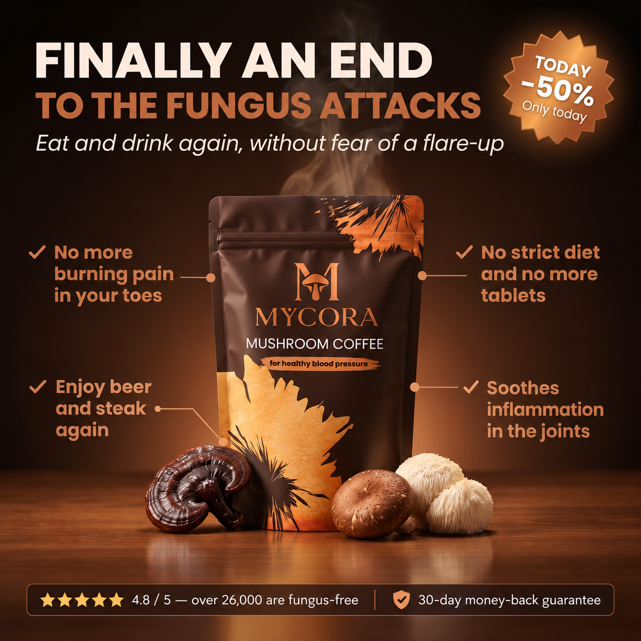 MYCORA™ Mushroom Coffee