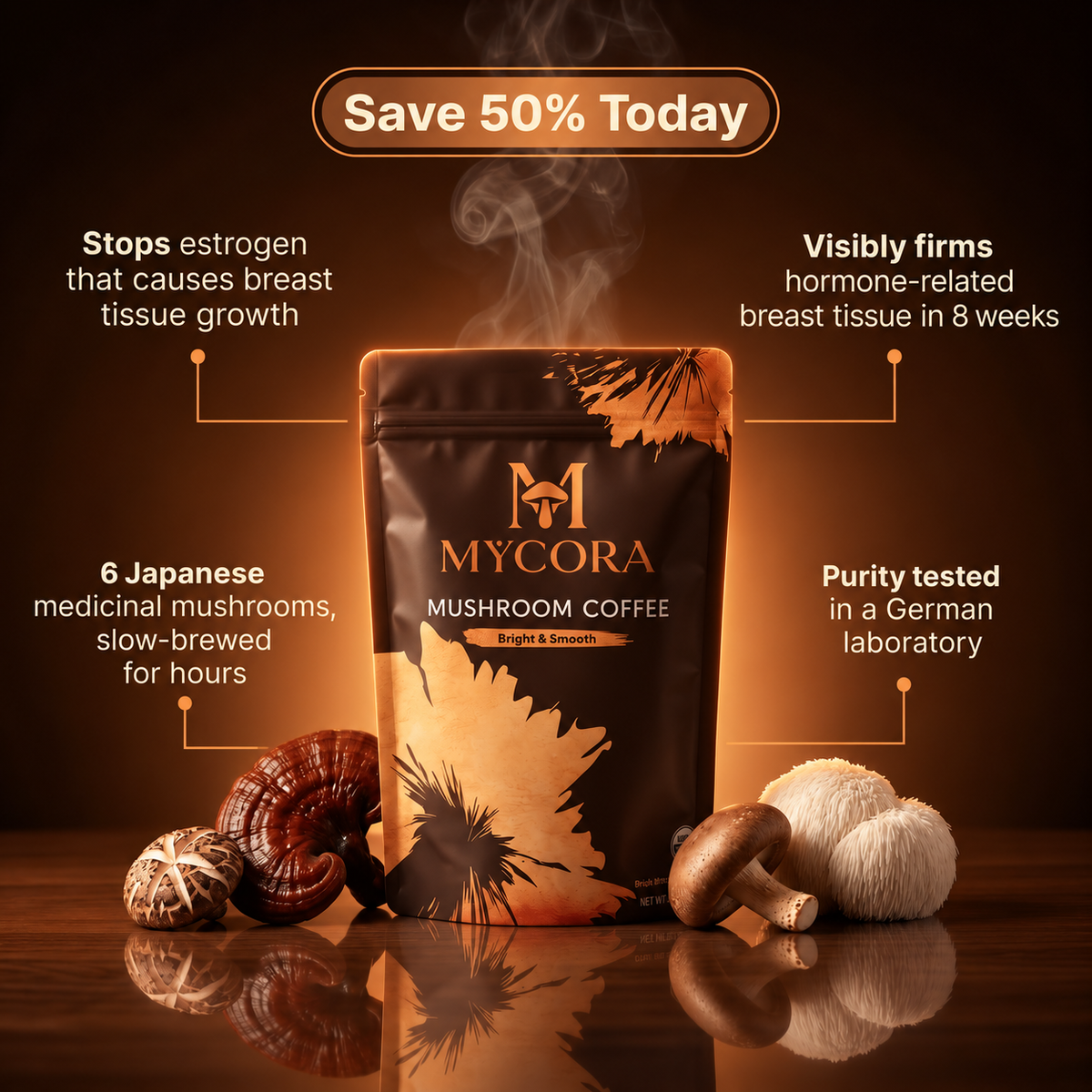 MYCORA™ Mushroom Coffee