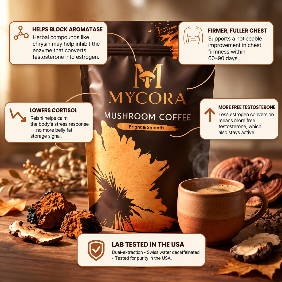 MYCORA™ Mushroom Coffee 222