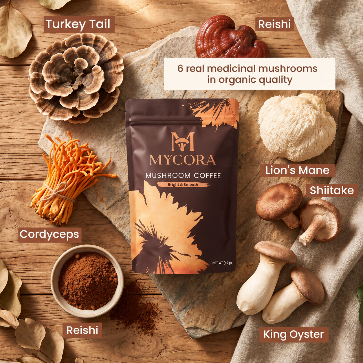 MYCORA™ Mushroom Coffee
