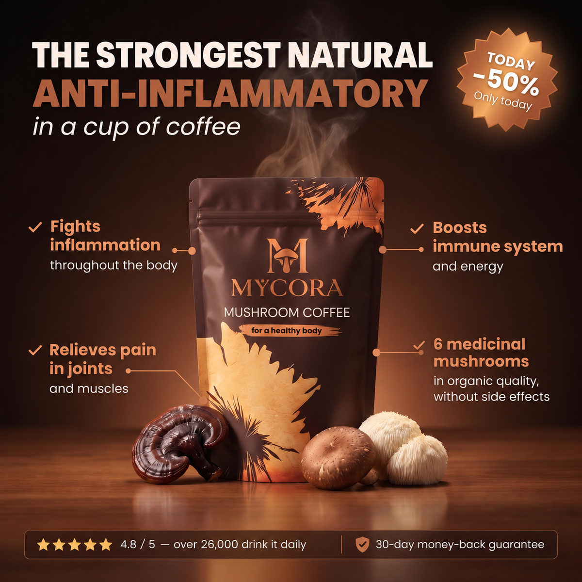 MYCORA™ Mushroom Coffee