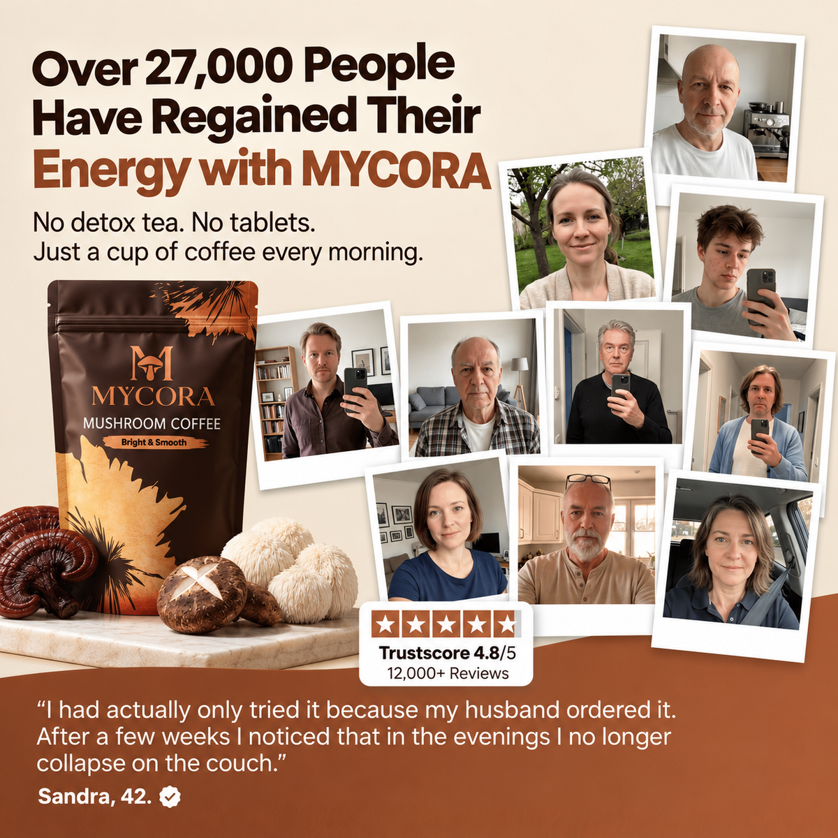 MYCORA™ Mushroom Coffee | for healthy Mitochondria
